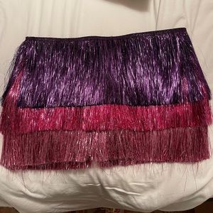 Nasty Gal Fringe Skort